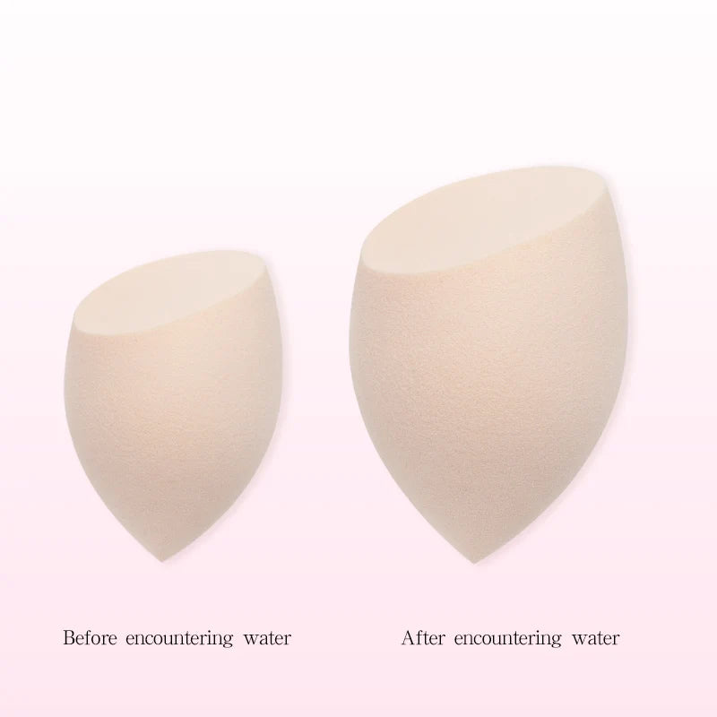 Makeup Foundation Non-latex Sponge Sponge Beauty Egg Dry Water Becomes Bigger Oblique Does Not Eat Powder Puff Make-up Tools
