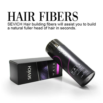 Sevich Hair Building Fiber Applicator Spray Instant Salon Hair Treatment Keratin Powders Hair Regrowth Fiber Thickening 10 Color