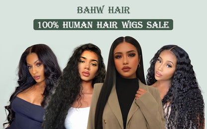 Peruvian Water Wave Human Hair Wigs 13x4 Transparent Lace Front Wig Pre Plucked Virgin Hair 4x4 Lace Closure Wig For Black Women