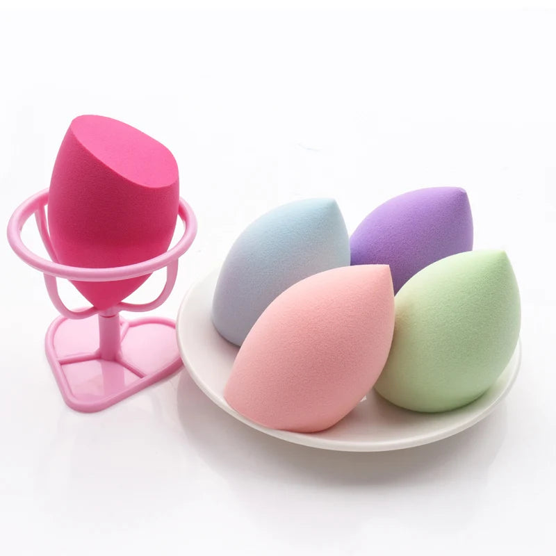 Makeup Foundation Non-latex Sponge Sponge Beauty Egg Dry Water Becomes Bigger Oblique Does Not Eat Powder Puff Make-up Tools