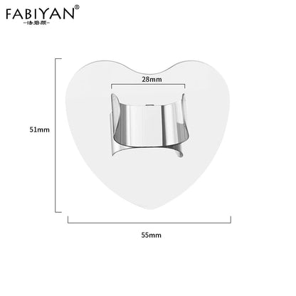 Makeup Mixing Palette Finger Ring Color Blending Cream Foundation Eyeshadow Nail Art Polish Tool Manicure Cosmetic Salon Heart
