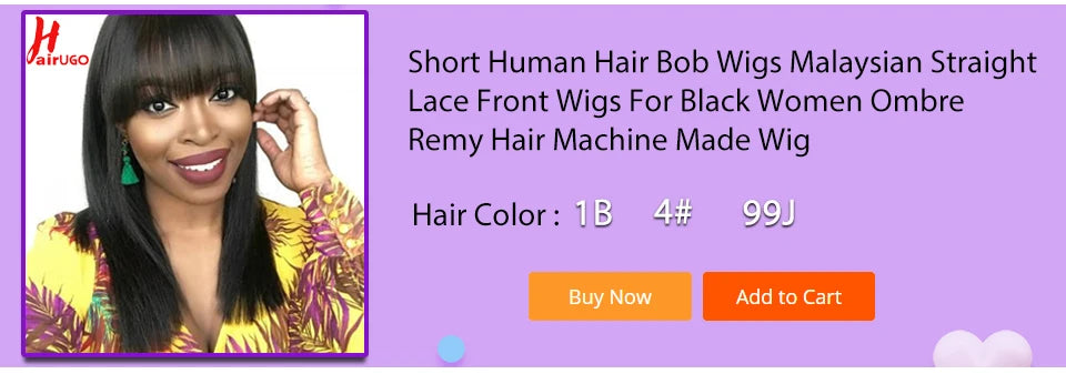 T1B/Orange Deep Wave Lace Closure Wig For Women Ombre Orange Lace Closure Human Hair Wigs With Baby Hair Remy Preplucked HairUGo