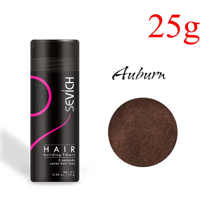 Sevich Hair Building Fiber Applicator Spray Instant Salon Hair Treatment Keratin Powders Hair Regrowth Fiber Thickening 10 Color