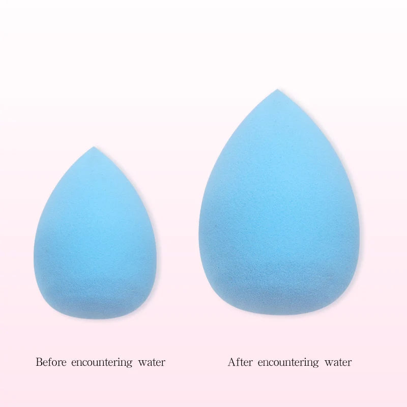 Makeup Foundation Non-latex Sponge Sponge Beauty Egg Dry Water Becomes Bigger Oblique Does Not Eat Powder Puff Make-up Tools