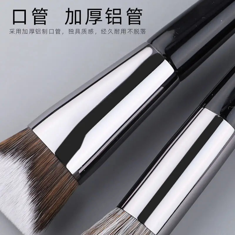 1pc Fan Powder Makeup Brushes Powder Contour Make up Brush Setting Finish Bronzer Practical Beauty tools Professional Blusher