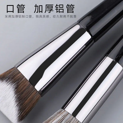 1pc Fan Powder Makeup Brushes Powder Contour Make up Brush Setting Finish Bronzer Practical Beauty tools Professional Blusher