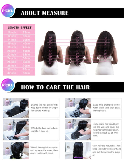 Wear And Go Glueless Human Hair Wigs Preplucked Brazilian Body Wave 13x6 HD Lace Frontal Human Hair Wigs For Women Ready To Wear