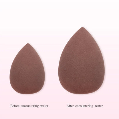 Makeup Foundation Non-latex Sponge Sponge Beauty Egg Dry Water Becomes Bigger Oblique Does Not Eat Powder Puff Make-up Tools