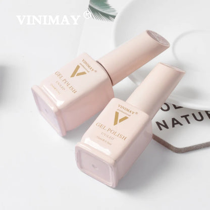 VINIMAY France Gel Nail Polish Vernis Semi Permanant UV Soak Off Gelpolish Nail Art Gel Polish Primer Manicure Nails Gel Lacque
