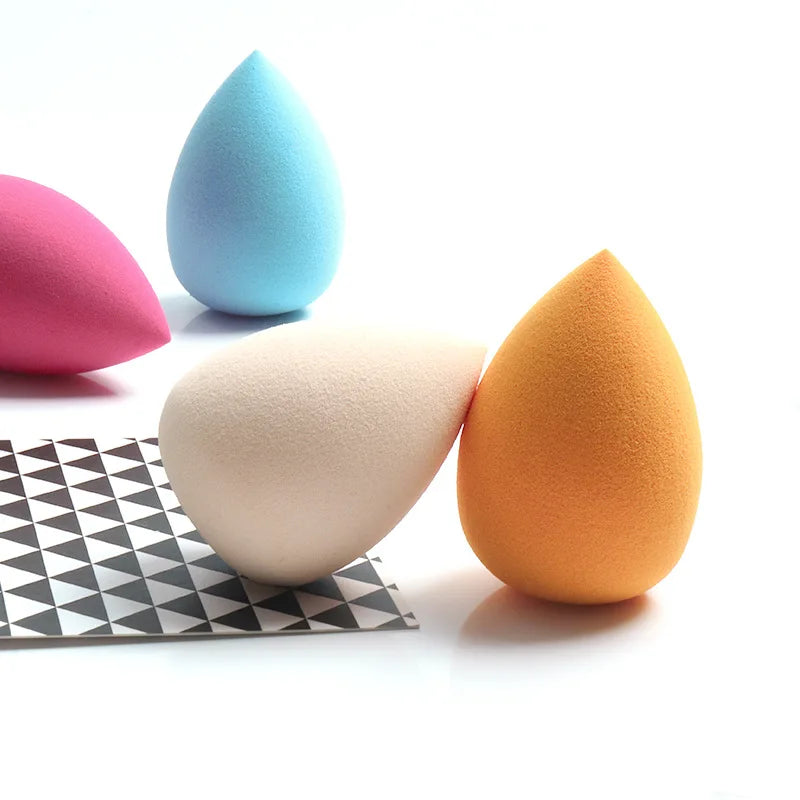Makeup Foundation Non-latex Sponge Sponge Beauty Egg Dry Water Becomes Bigger Oblique Does Not Eat Powder Puff Make-up Tools