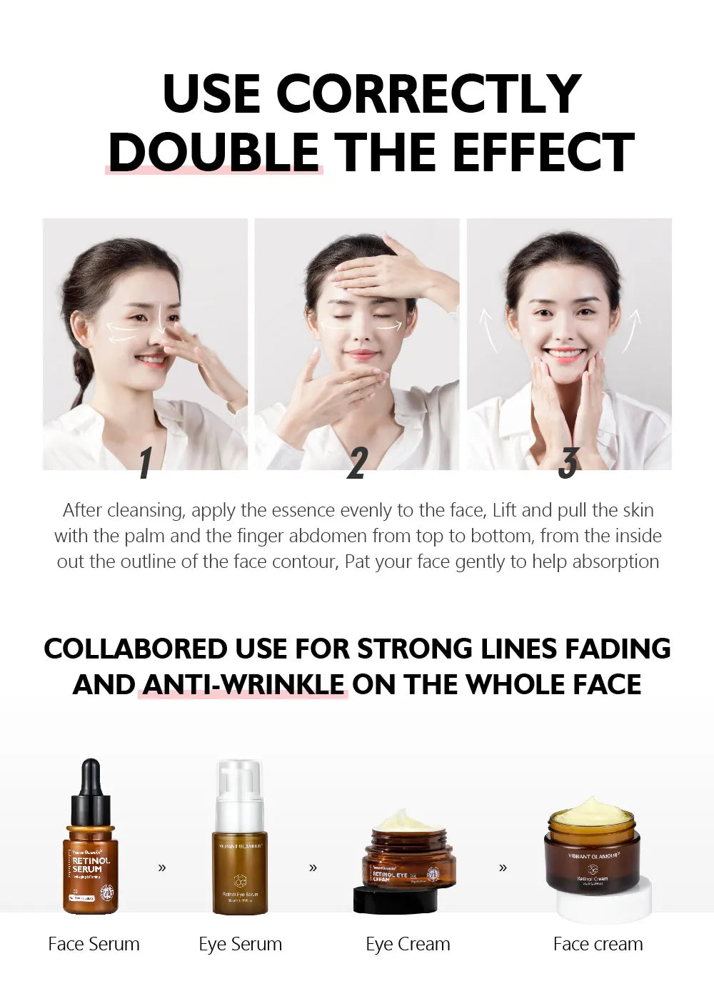 VIBRANT GLAMOUR Retinol  Face Serum Moisturizing 30ML
