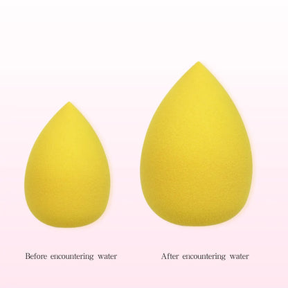 Makeup Foundation Non-latex Sponge Sponge Beauty Egg Dry Water Becomes Bigger Oblique Does Not Eat Powder Puff Make-up Tools