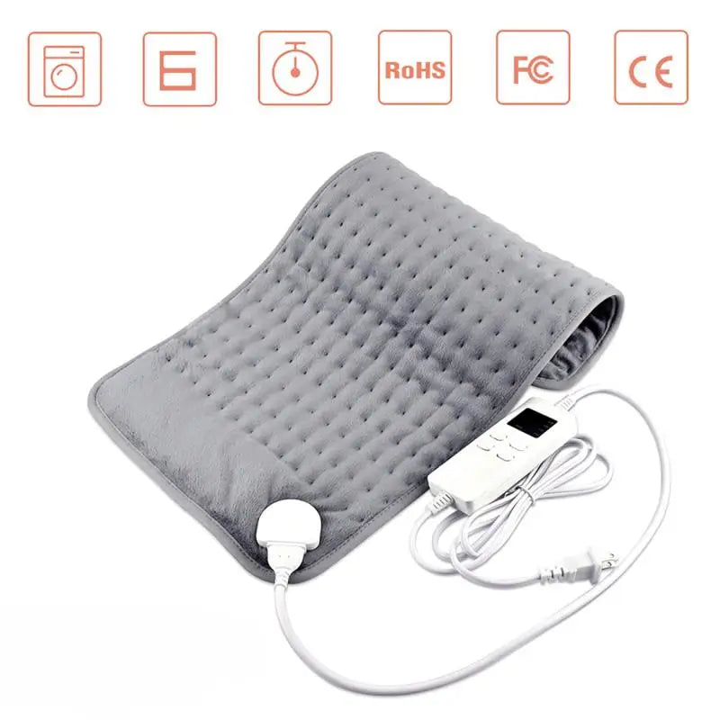 76x40cm/30X60 110V/220V  Extra Large Electric Heating Pad for Period Cramps Lower Back Pain Relief Heat Therapy Winter Warmer