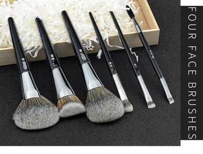 1pc Fan Powder Makeup Brushes Powder Contour Make up Brush Setting Finish Bronzer Practical Beauty tools Professional Blusher