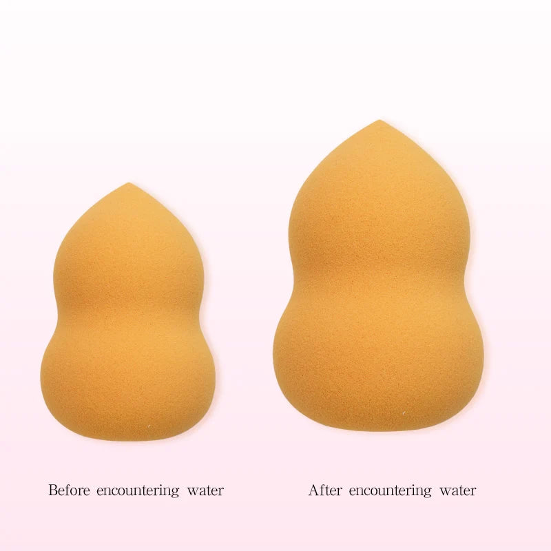 Makeup Foundation Non-latex Sponge Sponge Beauty Egg Dry Water Becomes Bigger Oblique Does Not Eat Powder Puff Make-up Tools