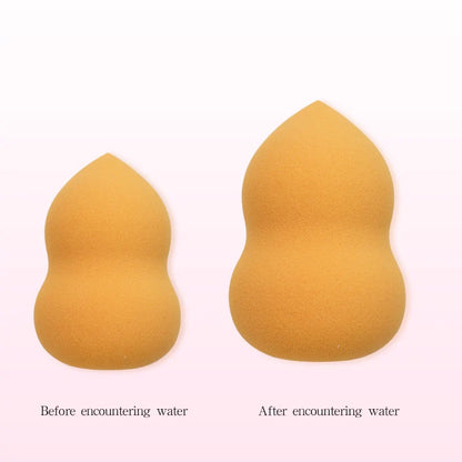 Makeup Foundation Non-latex Sponge Sponge Beauty Egg Dry Water Becomes Bigger Oblique Does Not Eat Powder Puff Make-up Tools