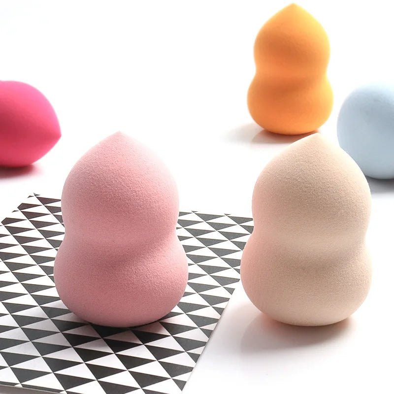 Makeup Foundation Non-latex Sponge Sponge Beauty Egg Dry Water Becomes Bigger Oblique Does Not Eat Powder Puff Make-up Tools