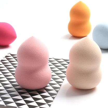 Makeup Foundation Non-latex Sponge Sponge Beauty Egg Dry Water Becomes Bigger Oblique Does Not Eat Powder Puff Make-up Tools