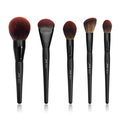 Jessup Makeup Brushes set,3-21pcs Premium Synthetic Big Powder Brush Foundation Concealer Eyeshadow Eyeliner Spoolie Wooden T271