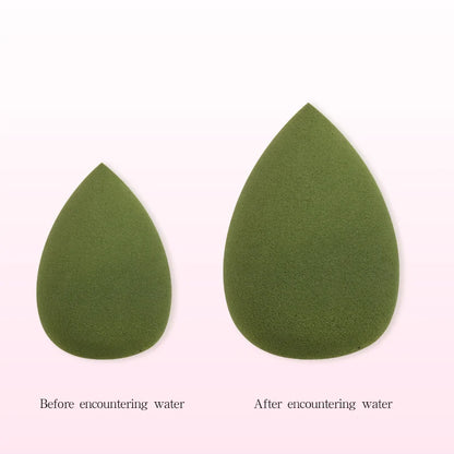 Makeup Foundation Non-latex Sponge Sponge Beauty Egg Dry Water Becomes Bigger Oblique Does Not Eat Powder Puff Make-up Tools