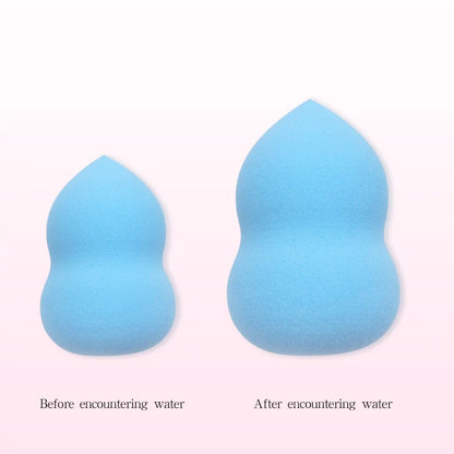 Makeup Foundation Non-latex Sponge Sponge Beauty Egg Dry Water Becomes Bigger Oblique Does Not Eat Powder Puff Make-up Tools