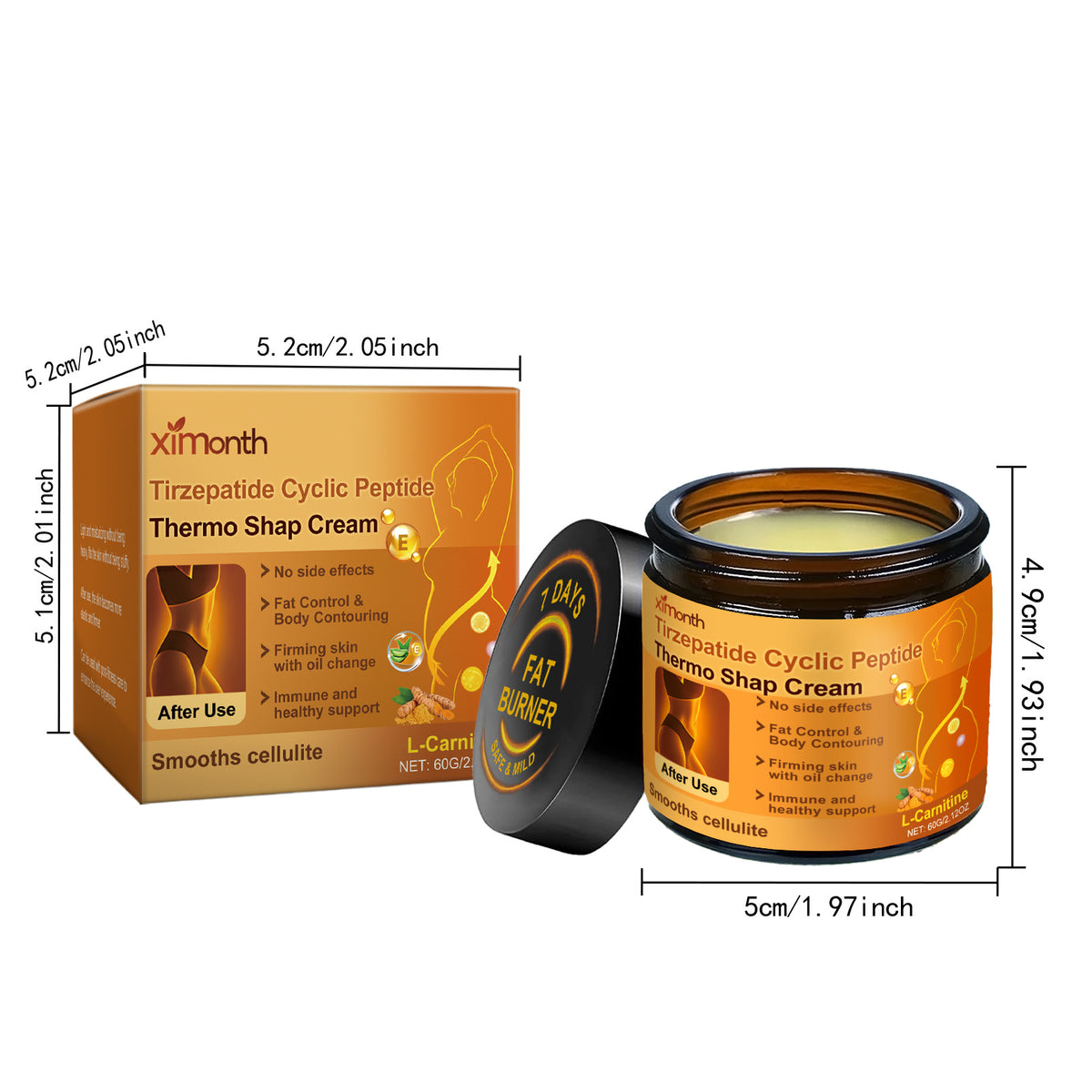 Fat Burner Cream Anti Cellulite Firming Belly Leg Body Weight Loss Fitness Shaping Moisturizing Nourish Massage Slimming Cream