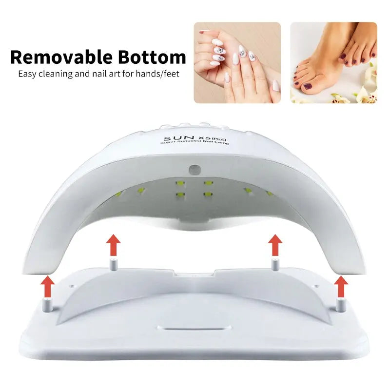 SUN X5 LED MAX Manicure Lamp 45 LEDs UV LED Nail Lamp For Nails Curing Nail Polish LED Nail Lamp Gel Dryer Lamps Nail Tools
