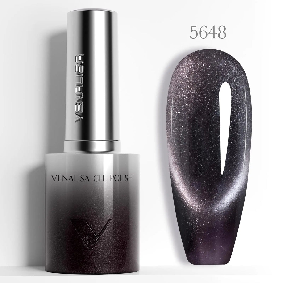 10ml Venalisa Hema Free TPO Free Gel Nail Polish Christmas New Year Soak Off Glitter Red Colors Cat Eye Magnet Nail Gel Polish