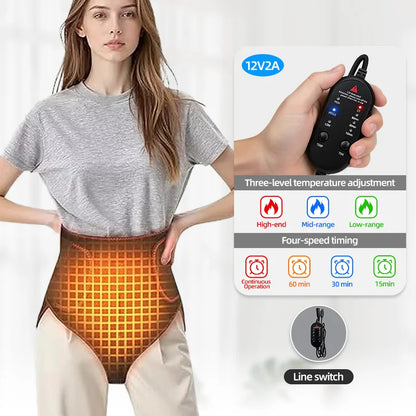 Heating Pad for Period Cramps Massager for Women Upgrade Menstrual Heating Pad for Abdomen Pain and Cramps Relief Wrap Around