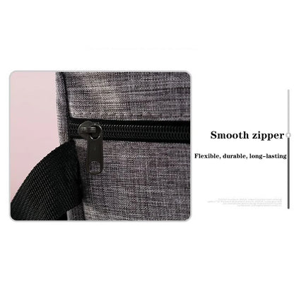 Durable Oxford Makeup Storage Pouch Waterproof Hand‑held Travel Toiletry Bag Multi‑pocket Cosmetic Organizer For Trip