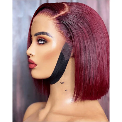 613 Blonde 13x4 Hd Lace Front Wig Layered Straight Natural Hairline Glueless Synthetic High Quality Cheap Lace Wig For Women