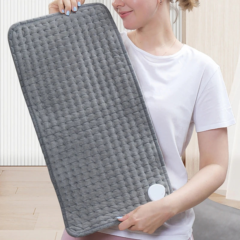 76x40cm/30X60 110V/220V  Extra Large Electric Heating Pad for Period Cramps Lower Back Pain Relief Heat Therapy Winter Warmer