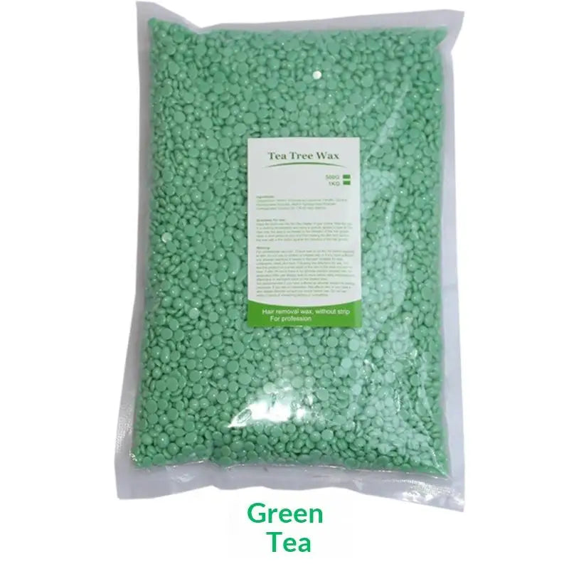 /Kuz/500g Waxing Wax Beans For Hair Removal Full Body Hot Film Hard Depilatory Wax Beads For Wax Heater Machine Hard Wax Beans