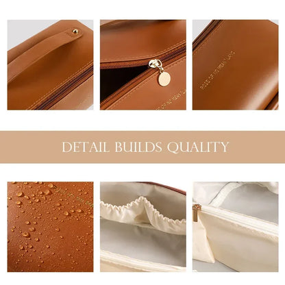 New Arrival Large Capacity Makeup Bag for Women, Perfect for Daily Storage and Travel, Simple and Elegant Design Travel Bags