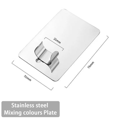 Stainless Steel Makeup Foundation Spatula Mixing Stick Powder Base Cream Mixing Tools Cosmetic Nail Gel Stirring Toner Plate Kit