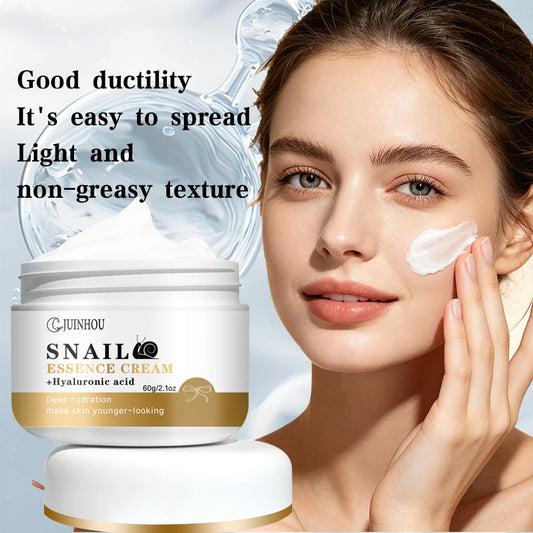 JUINHOU Snail Anti-aging Skincare Face Cream Make Skin Younger-looking Deep Hydration Skin Care Brighten skin Daily Use