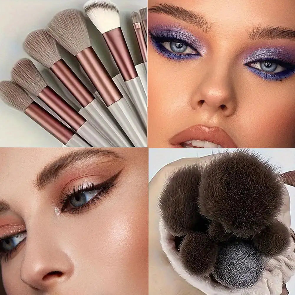Professional Makeup Brush Set for Foundation Powder Eyeshadow & Blending Soft Fluffy Cosmetic Brushes Beauty Tools Makeup 2026