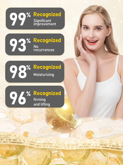 Collagen Peptide Serum for Face Hydrating Skin Renewal Essence Smooth Looking Skin Beauty Treatment.Unisex