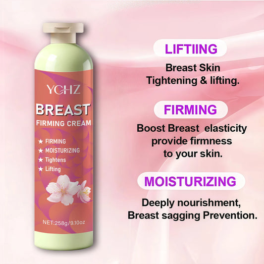9.1 oz Breast Firming Cream, Containing Olive Oil, Vitamin E, and Honey, for Firming Breast Skin, Moisturizing and Firming