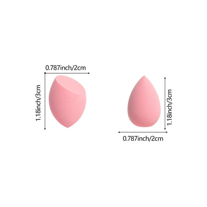 20pcs Mini Finger Puff Beauty Cosmetic Foundation Cosmetic Sponge Makeup Blender Suitable for Cream & Powder Concealer