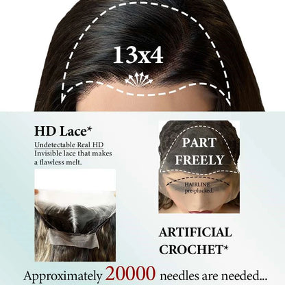 12inch Black Women white Short Bob Lace Front Wig,13x4HD Transparent Clear Lace Light Brown Glueless Fashion natural  Daily Wear