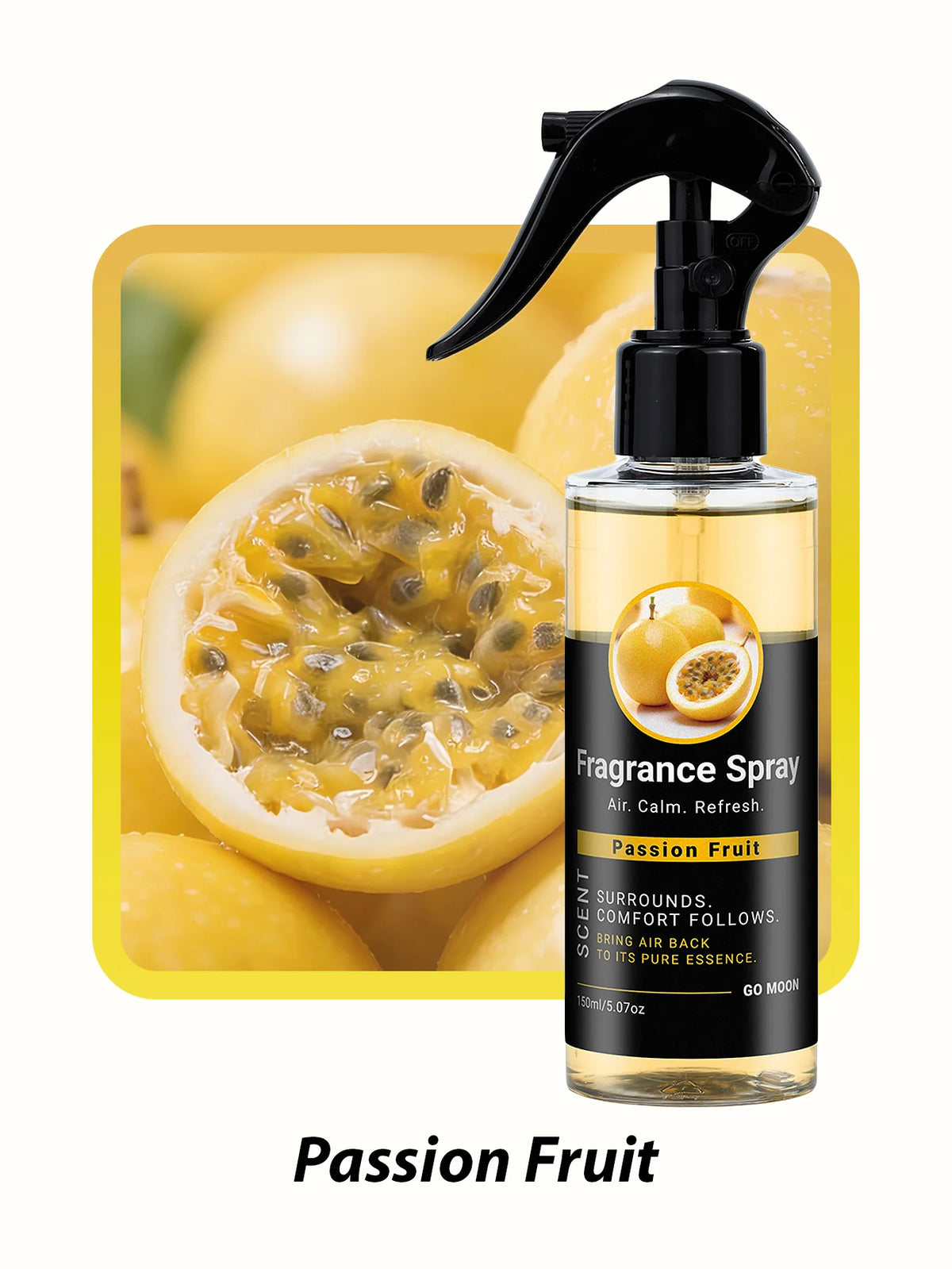 150ml Large-Capacity Fragrance Spray, Home/Car/Clothing Air Freshening Spray, 12 Scents to Choose From