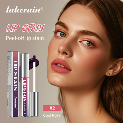 Christmas Lip Makeup Set Peel Off Lip Stain PH Color Changing Lip Oil Deep Moisturizing Long Lasting for Holiday Party Gift