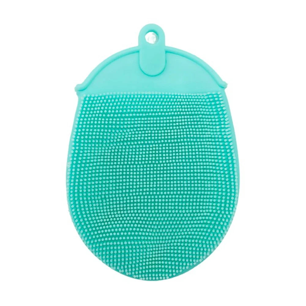 Massage Bath Towel Silicone Bath Brush Skin Clean Silicone Bath Brushes Shower Gloves Bath Scrub Remover Body Exfoliating