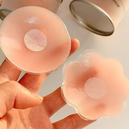2/100Pcs Self-adhesive Nipple Cover Women Invisible Silicone Chest Breast Stickers Reusable Patch Bra Lift Up Pads Wholesale