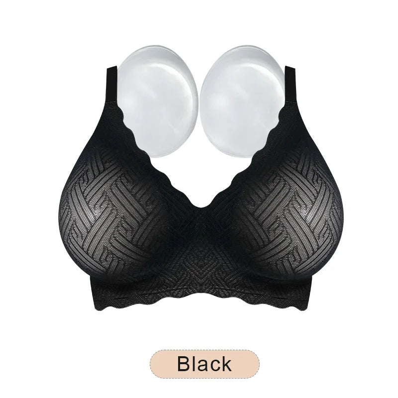 Artificial Silicone Breasts Forms Pads Fake Boobs Chest Women's Silicone Underwear Eexy Breast Padded Bra Becomes Big