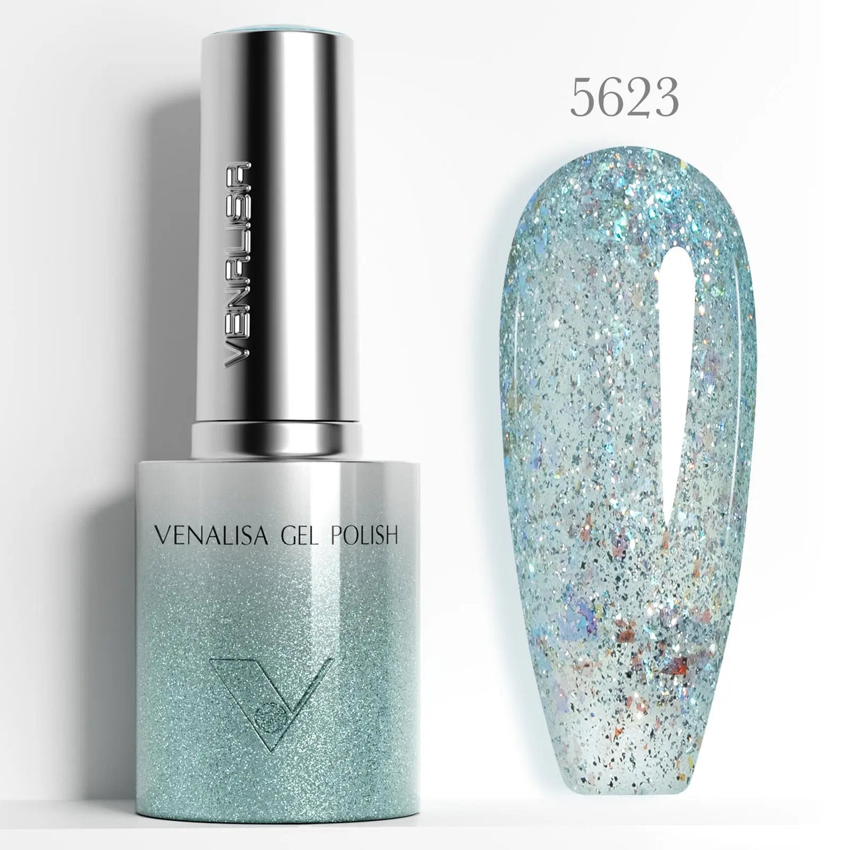 10ml Venalisa Hema Free TPO Free Gel Nail Polish Christmas New Year Soak Off Glitter Red Colors Cat Eye Magnet Nail Gel Polish