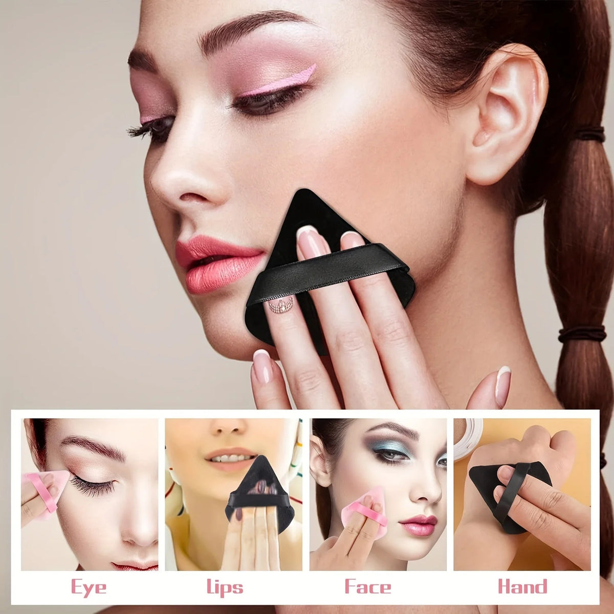 Stainless Steel Makeup Mixer Nail Art Polish Mixing Plate Foundation Eyeshadow Mixer Palette with Spatula Rod Beauty Tools