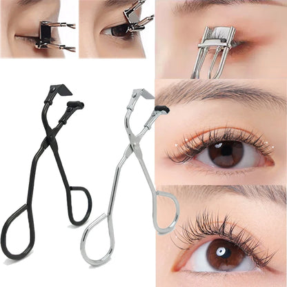 Stainless Steel Eyelash Curler Makeup Tool Details Part Eye Lash Curling Applicator Natural Eyelash Curly Tweezers Cosmetic Clip