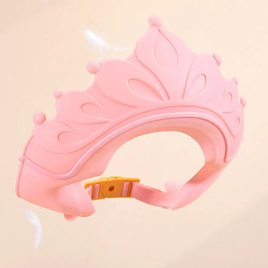 Shampoo Shield Bath Head Cover Baby Shower Cap Adjustable Hair Wash Hat for Newborn Infant Ear Protection